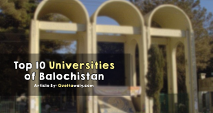 Top 10 Universities of Balochistan