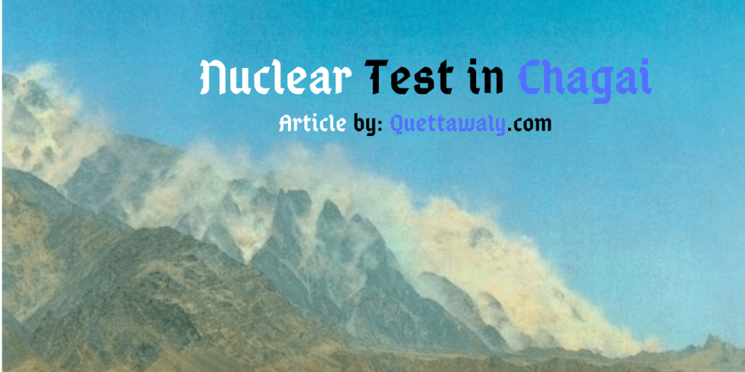 Nuclear Test in Chagai