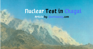 Nuclear Test in Chagai