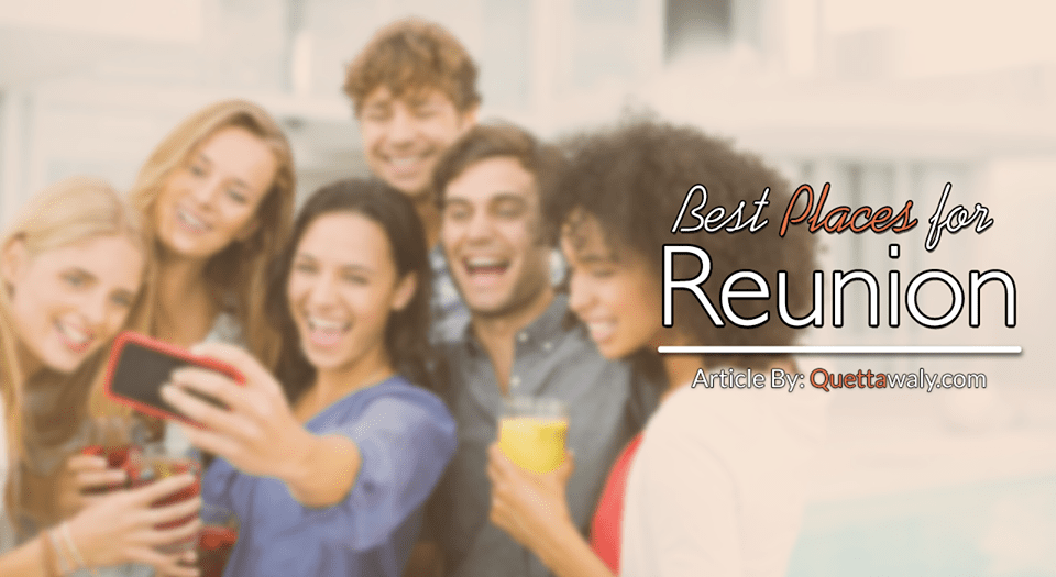 best places for re union