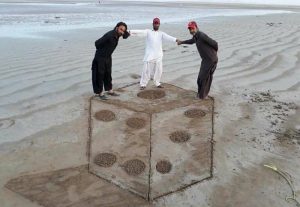 sand artists from pasni 