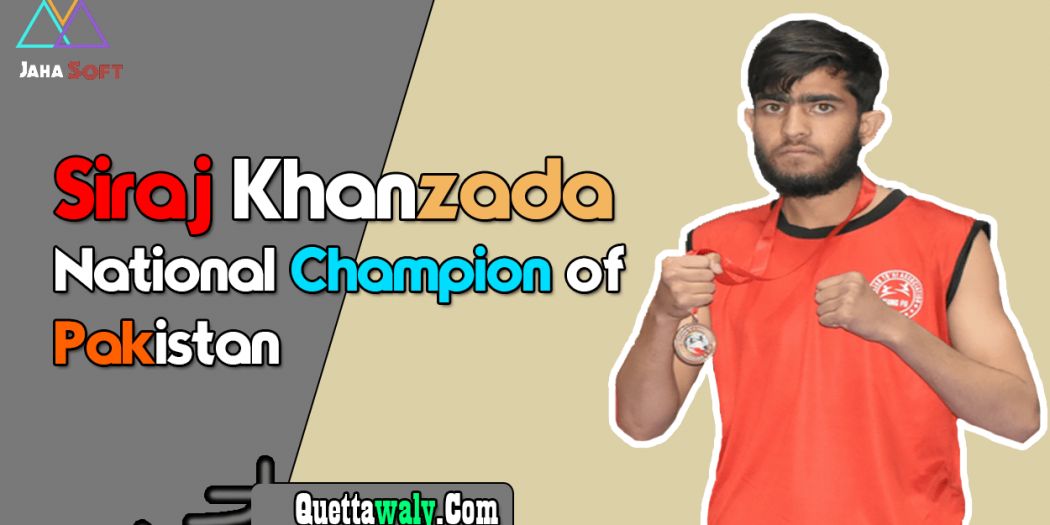 Siraj Khanzada National Champion of Pakistan