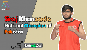 Siraj Khanzada National Champion of Pakistan