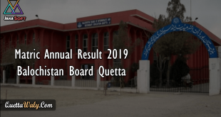 Matric Annual Result 2019 Balochistan Board Quetta