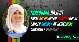 Masooma Rajput – Mastering in Cancer Biology at Heidelberg University Germany