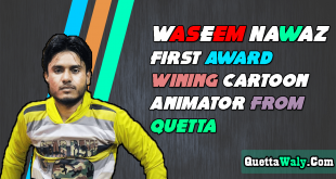 Waseem Nawaz Cartoon Animator from Quetta, Balochistan