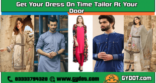 Gydot - Quetta's Online Tailoring Offers Cheapest, Fastest and Quality Stitching Services