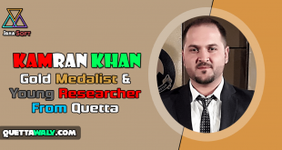 Kamran Khan - Gold Medalist & Young Researcher From Quetta