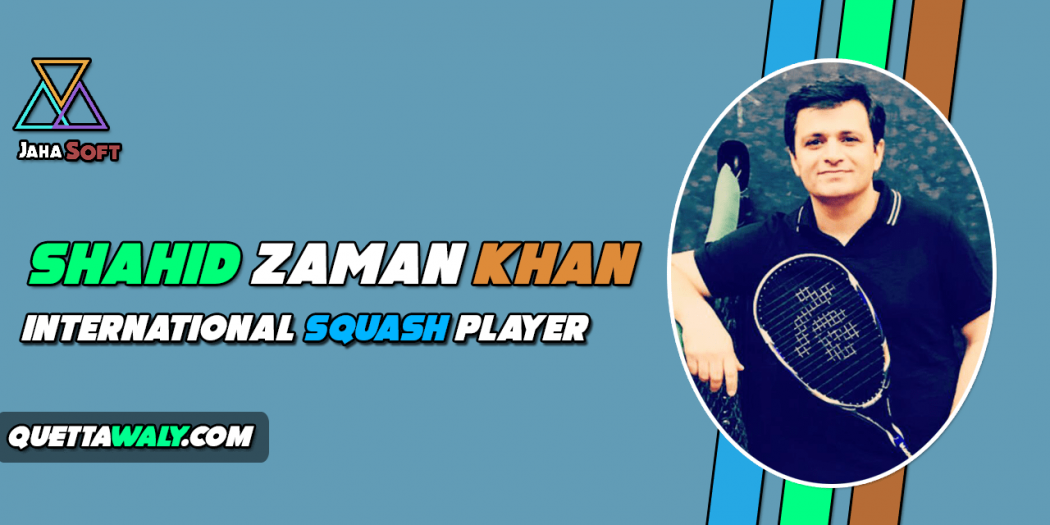 Shahid Zaman Khan - International Squash Player