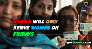 NADRA Will Only Serve Women on Fridays