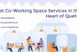 Get Co-Working Space Services in the Heart of Quetta