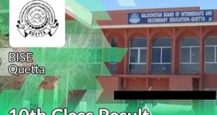 Check Balochistan Board 2022 9th and 10th Result SSC (BBISEQTA.COM)