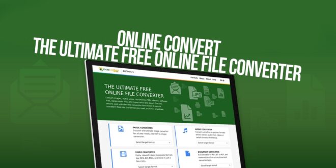 Online Convert - The Ultimate Free Online File Converter