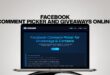 Facebook Comment Picker and Giveaways Online